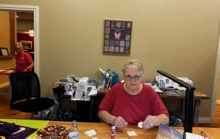 Quilting At Retreat In Oklahoma